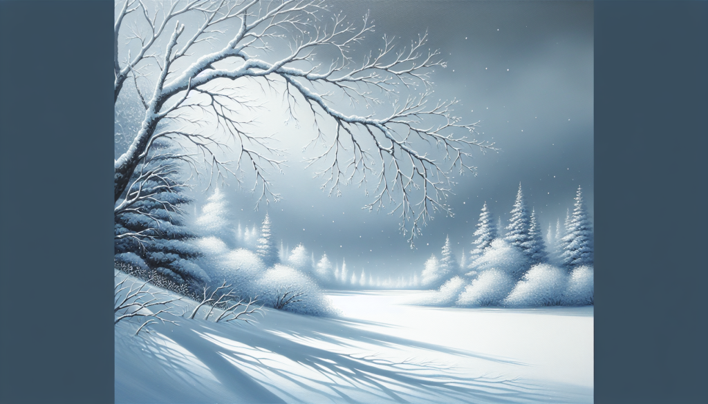 How To Paint Snow With Acrylics For Beginners